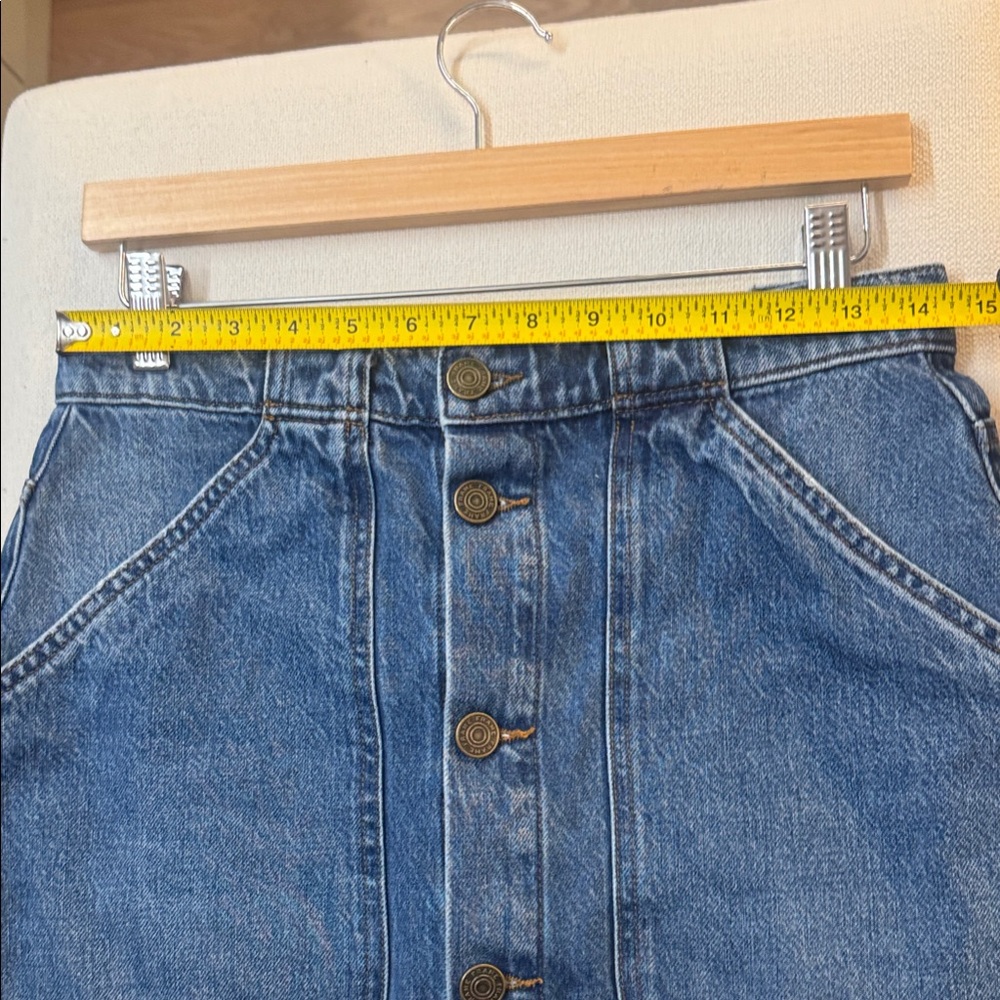 Frame Denim Modern Pocket Midi Skirt - size 27 - Picture 9 of 10